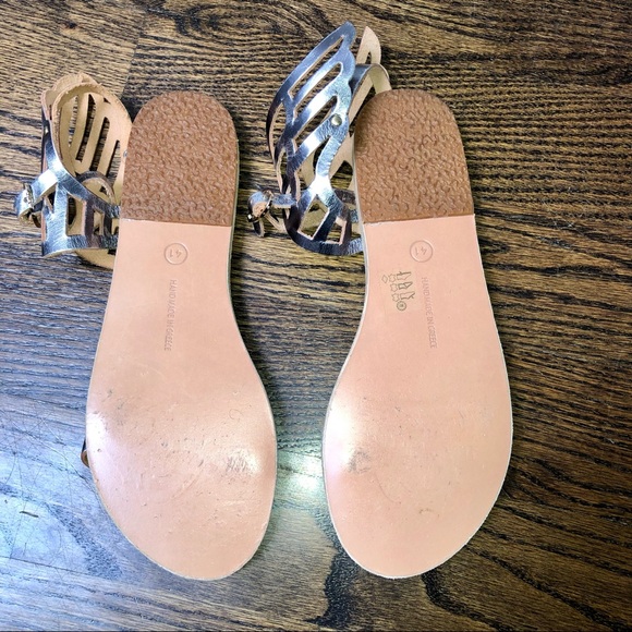 💠 Ancient Greek Sandals Size 41 - Picture 7 of 12
